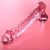 NEBULA SERIES BY IBIZA - MODEL 23 DILDO BOROSILICATE GLASS PINK 21.5 CM -O- 4 CM