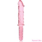 NEBULA SERIES BY IBIZA - MODEL 24 DILDO BOROSILICATE GLASS PINK 28.5 CM -O- 5 CM