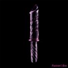 NEBULA SERIES BY IBIZA - MODEL 24 DILDO BOROSILICATE GLASS PINK 28.5 CM -O- 5 CM