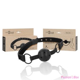 INTENSE - FETISH VEGAN LEATHER BALL GAG