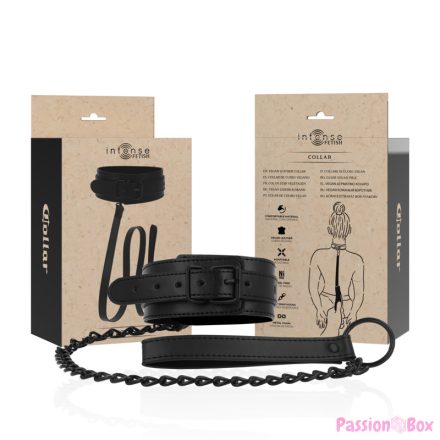 INTENSE - FETISH VEGAN LEATHER COLLAR