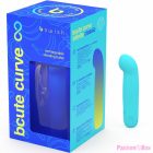 B SWISH - BCUTE CURVE INFINITE CLASSIC LIMITED EDITION BLUE SILICONE RECHARGEABLE VIBRATOR