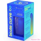 B SWISH - BCUTE CURVE INFINITE CLASSIC LIMITED EDITION BLUE SILICONE RECHARGEABLE VIBRATOR