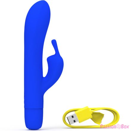 B SWISH - BWILD BUNNY INFINITE CLASSIC RECHARGEABLE VIBRATOR BLUE SILICONE