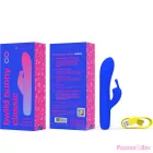 B SWISH - BWILD BUNNY INFINITE CLASSIC RECHARGEABLE VIBRATOR BLUE SILICONE