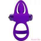 PRETTY LOVE - VIBRATOR RING 10 VIBRATIONS VIOLET SILICONE