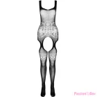 PASSION - ECO COLLECTION BODYSTOCKING ECO BS005 WHITE