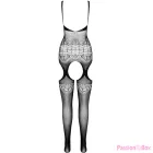 PASSION - ECO COLLECTION BODYSTOCKING ECO BS005 WHITE