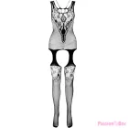 PASSION - ECO COLLECTION BODYSTOCKING ECO BS011 WHITE