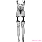 PASSION - ECO COLLECTION BODYSTOCKING ECO BS011 WHITE