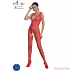 PASSION - ECO COLLECTION BODYSTOCKING ECO BS012 RED