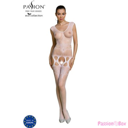 PASSION - ECO COLLECTION BODYSTOCKING ECO BS014 WHITE