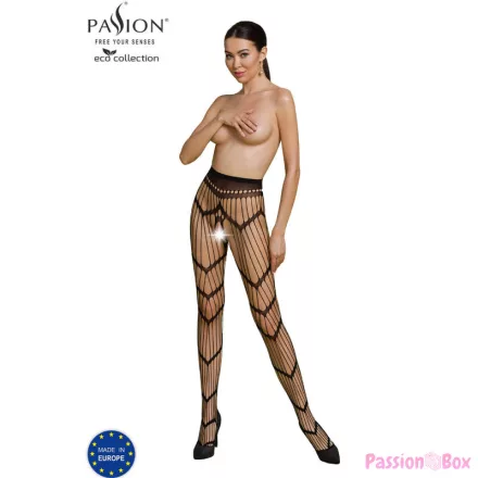 PASSION - ECO COLLECTION BODYSTOCKING ECO S006 BLACK