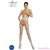 PASSION - ECO COLLECTION BODYSTOCKING ECO S008 WHITE