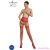 PASSION - ECO COLLECTION BODYSTOCKING ECO S009 RED