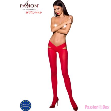 PASSION - TIOPEN 005 RED TIGHTS 3/4 60 DEN