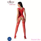 PASSION - BS099 RED BODYSTOCKING ONE SIZE