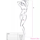 PASSION - BS099 RED BODYSTOCKING ONE SIZE