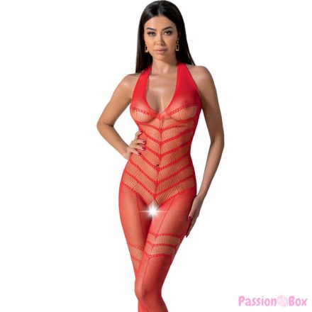 PASSION - BS100 BODYSTOCKING RED ONE SIZE