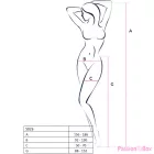 PASSION - S026 RED STOCKINGS WITH GARTER ONE SIZE