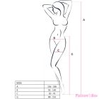 PASSION - S026 WHITE STOCKINGS WITH GARTER ONE SIZE