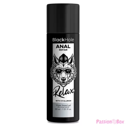 BLACK HOLE - ANAL REPAIR WATER BASED RELAX WITH HYALURON 30 ML