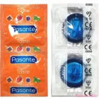 PASANTE - CONDOMS FLAVOR BLUEBERRY BAG 144 UNITS