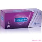 PASANTE - CONDOMS TRIM CLOSER FIT CAJA 144 UNITS