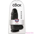 KING COCK - CHUBBY REALISTIC PENIS 23 CM BLACK