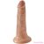 KING COCK - REALISTIC PENIS 12 CM CARAMEL