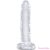 KING COCK - CLEAR REALISTIC PENIS 15.5 CM TRANSPARENT