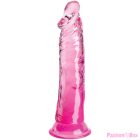 KING COCK - CLEAR REALISTIC PENIS 19.7 CM PINK