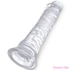 KING COCK - CLEAR REALISTIC PENIS 19.7 CM TRANSPARENT