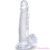 KING COCK - CLEAR REALISTIC PENIS WITH BALLS 15.2 CM TRANSPARENT