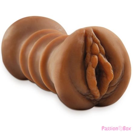 FETISH FANTASY EXTREME - REALISTIC DOUBLE ENTRY MASTURBATOR VAGINA & ANO BROWN