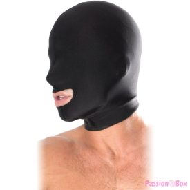 FETISH FANTASY SERIES - OPEN MOUTH HOOD BLACK