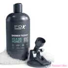 PDX PLUS - STROKER MASTURBATOR DISCREET DESIGN OF MILK ME HONEY SHAMPOO BOTTLE
