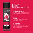 BRUMA - PREMIUM MASSAGE HOT OIL STRAWBERRY 3 IN 1 - 100 ML