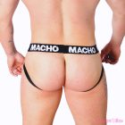 MACHO - MX26X1 JOCK GRID WHITE L