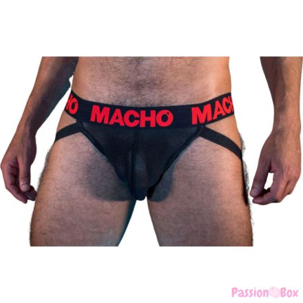 MACHO - MX26X2 JOCK BLACK/RED M