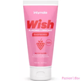   INTIMATELINE INTYMATE - WISH RASPBERRY FLAVORED LUBRICANT 100 ML