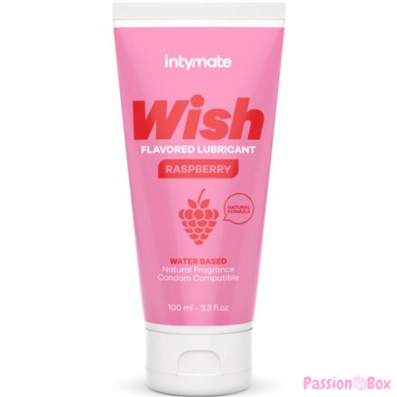 INTIMATELINE INTYMATE - WISH RASPBERRY FLAVORED LUBRICANT 100 ML