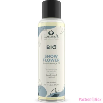 INTIMATELINE LUXURIA - BIO SNOW FLOWER MASSAGE OIL 100 ML