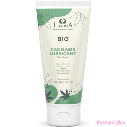 INTIMATELINE - LUXURIA BIO CANNABIS WATER-BASED LUBRICANT 100 ML