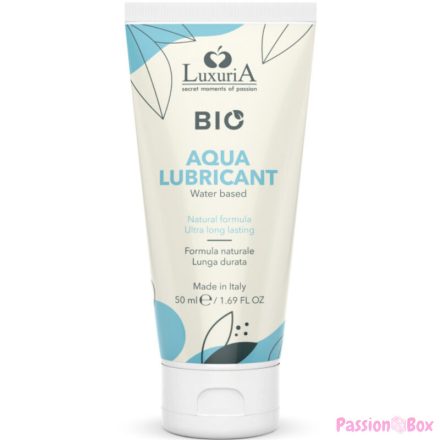 INTIMATELINE - LUXURIA BIO WATER-BASED LUBRICANT 50 ML