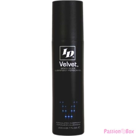 ID VELVET - BODYGLIDE SILICONE BASED LUBRICANT 200 ML