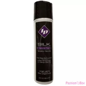   ID SILK - FEEL NATURAL WATER AND SILICONE BASED LUBRICANT 250 ML