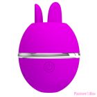 PRETTY LOVE - GEMINI BALL PURPLE ROUND SILICONE VIBRATOR