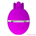 PRETTY LOVE - GEMINI BALL PURPLE ROUND SILICONE VIBRATOR