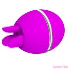 PRETTY LOVE - GEMINI BALL PURPLE ROUND SILICONE VIBRATOR